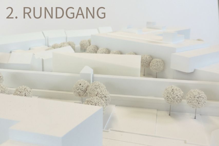 MAXTORMAUER NÜRNBERG | MODELL 2. RUNDGANG | QUELLE: GP WIRTH ARCHITEKT, NÜRNBERG